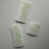 Naamstickers unit 1/2